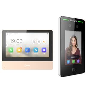 ?？等四樧R(shí)別考勤系統(tǒng)DS-K1T341M 別墅可視對(duì)講門(mén)禁